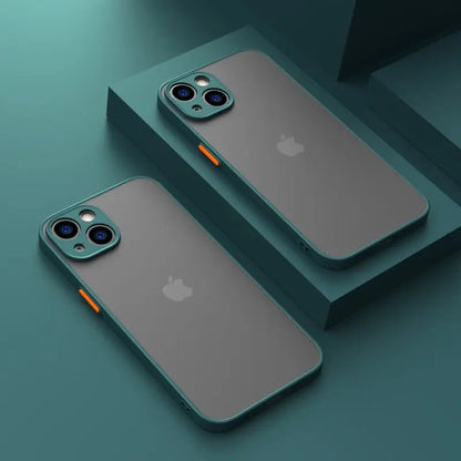 Luxury Silicone Shockproof Matte Phone Case